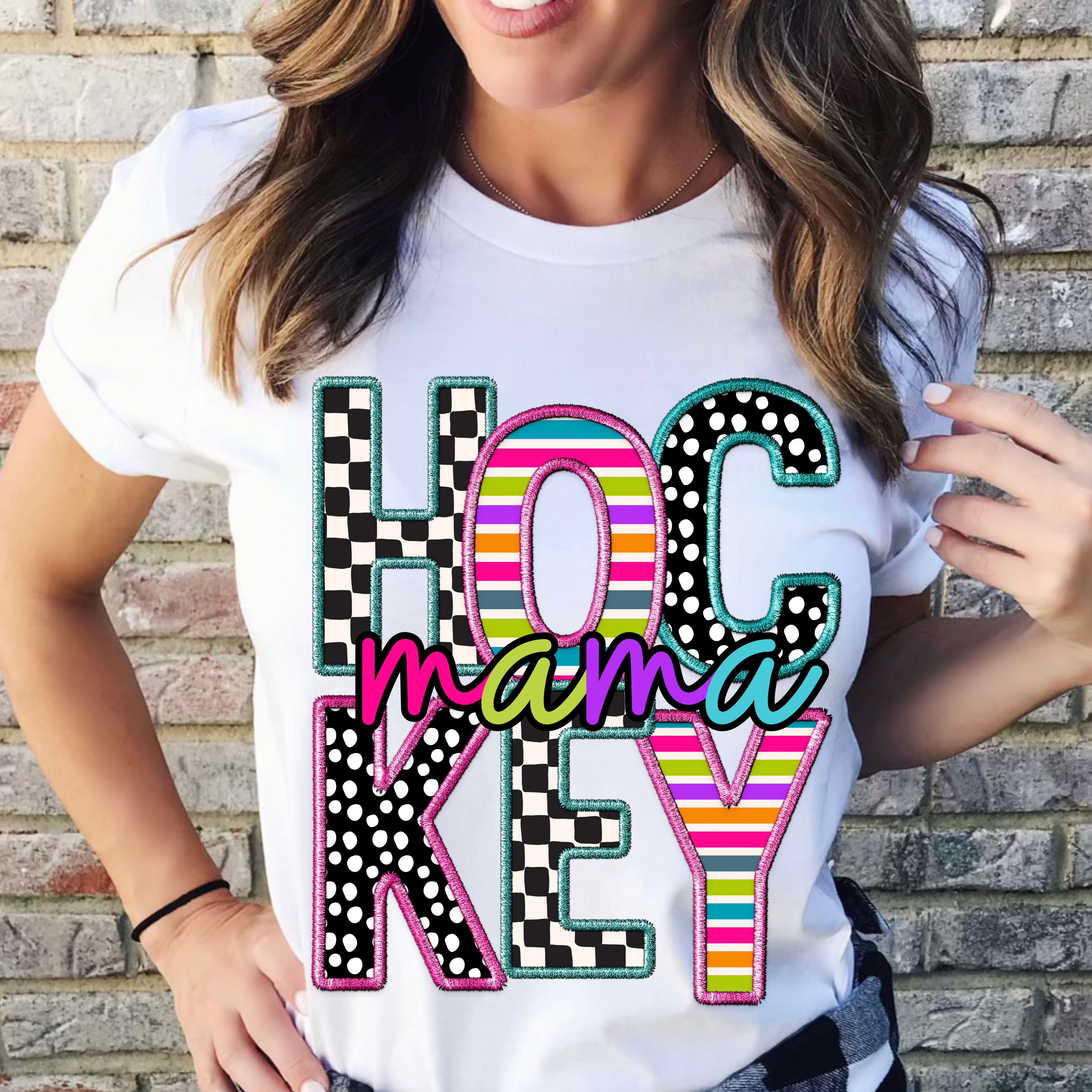 Hockey Mama Sublimation or DTF Transfers