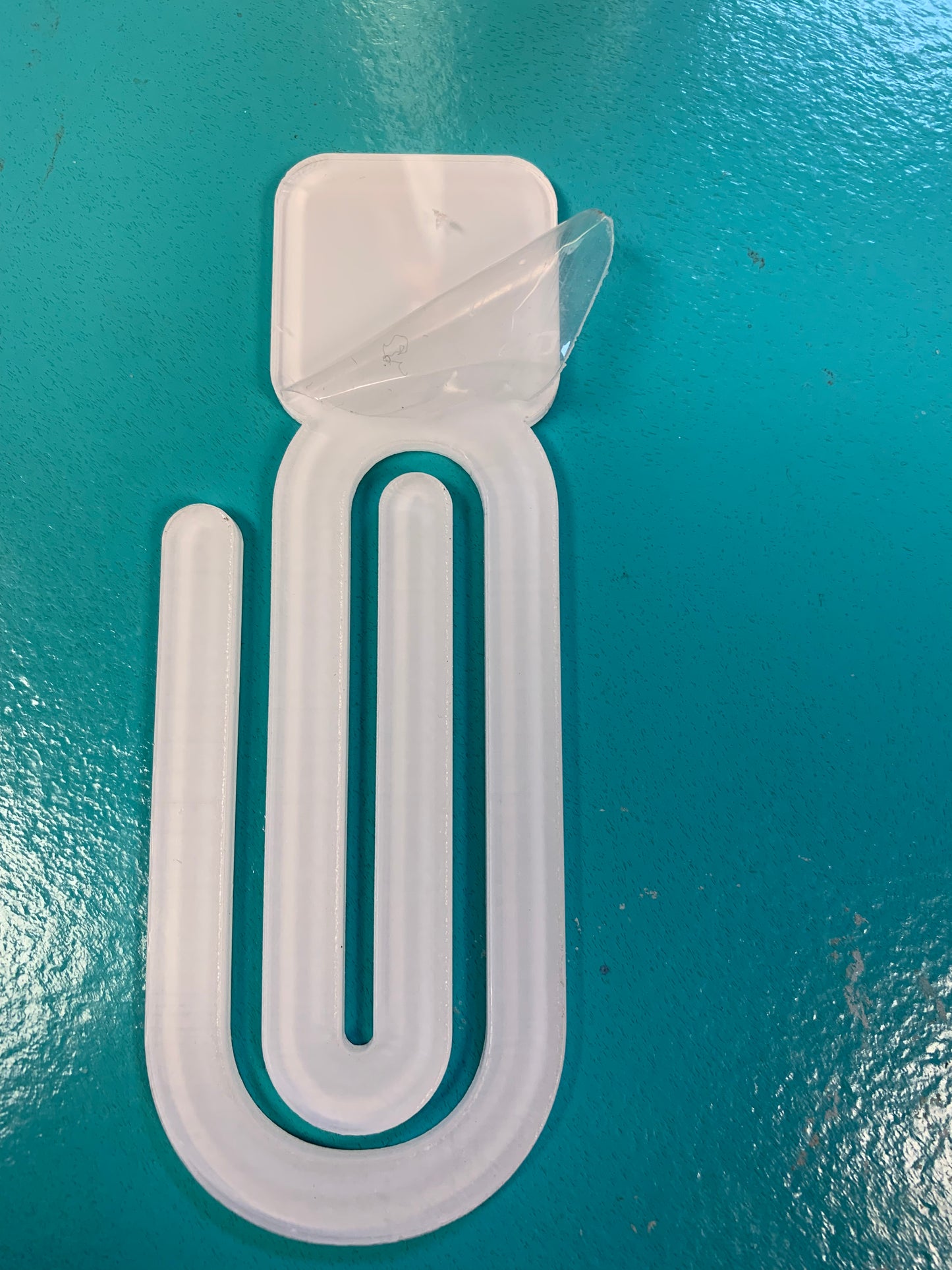 Sublimation Square Paper Clip Bookmarks