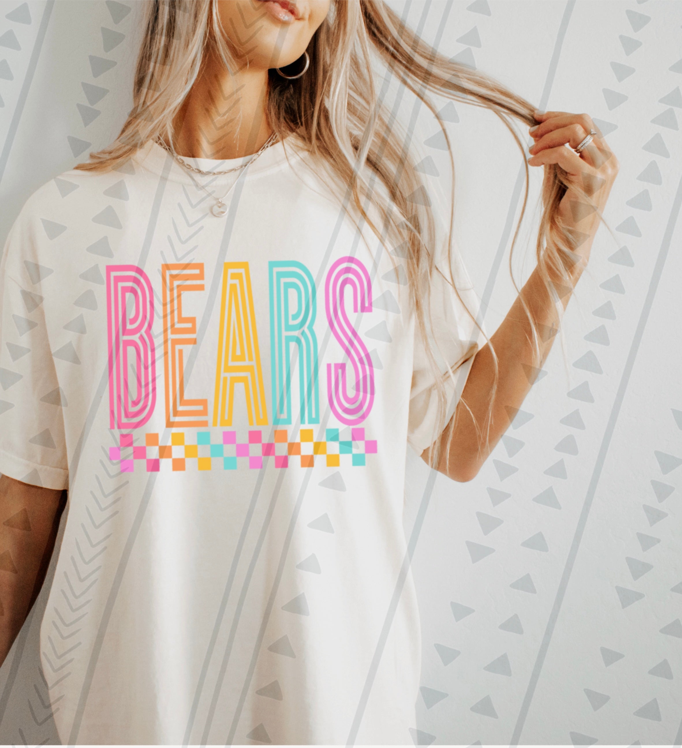 Bears School Spirit Sublimation or DTF Transfer