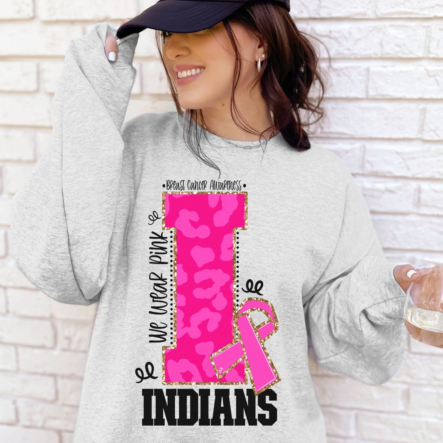 Indians School Spirit Sublimation or DTF Transfer