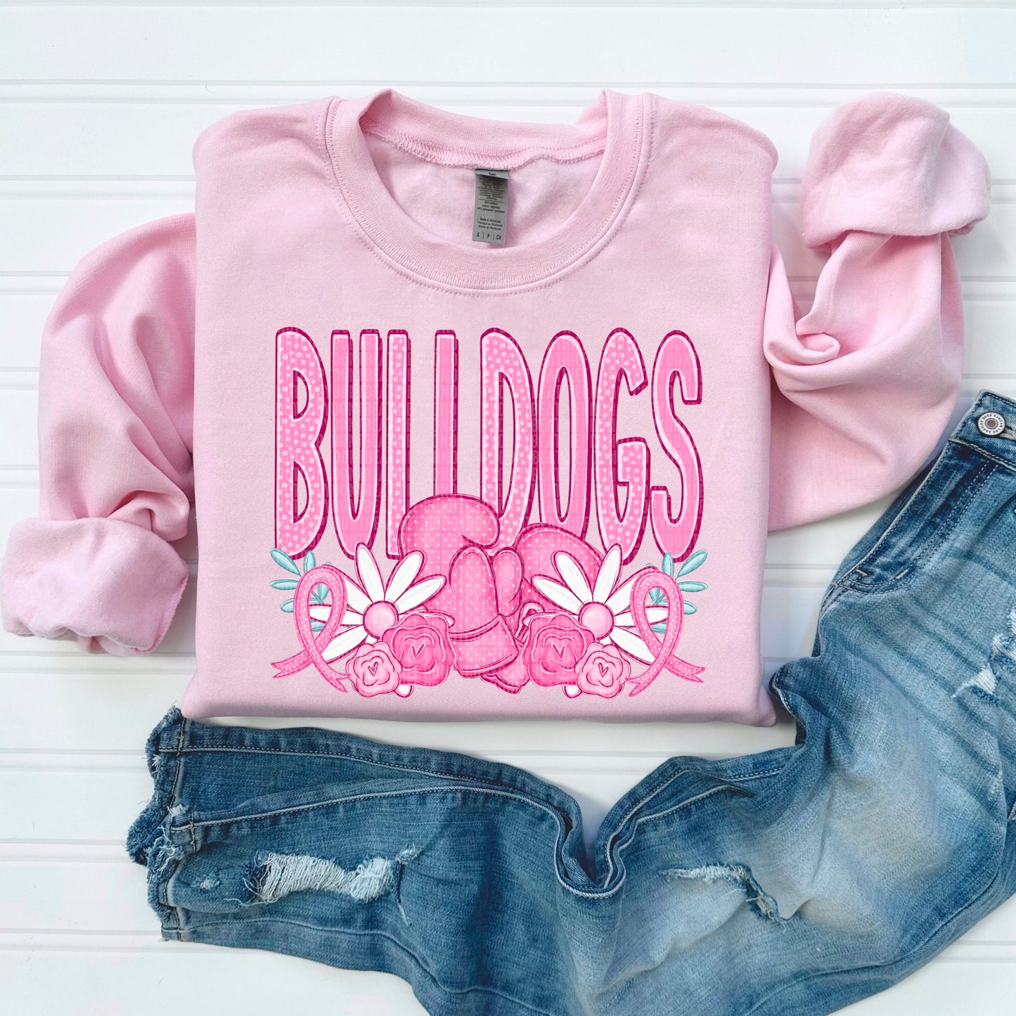 Bulldog School Spirit Sublimation or DTF Transfer