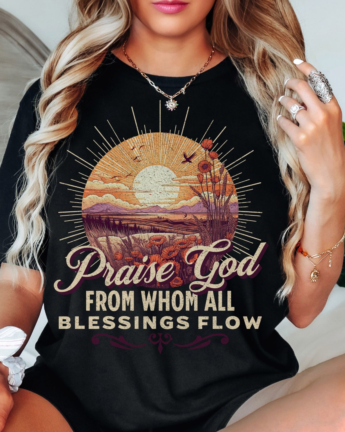 Praise God from whom all blessing Sublimation or DTF Transfers