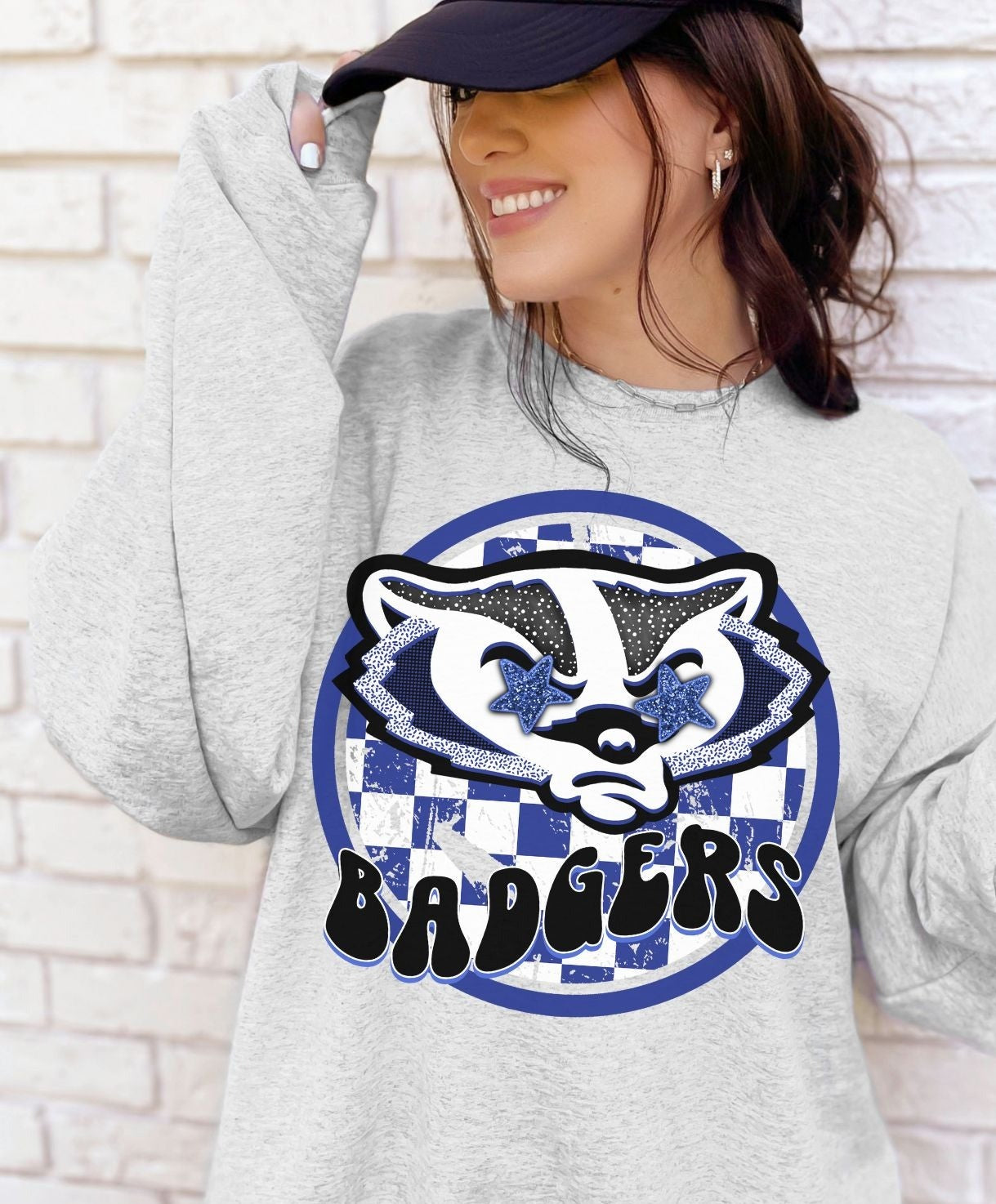 Preppy Badgers, Sublimation or DTF Transfer