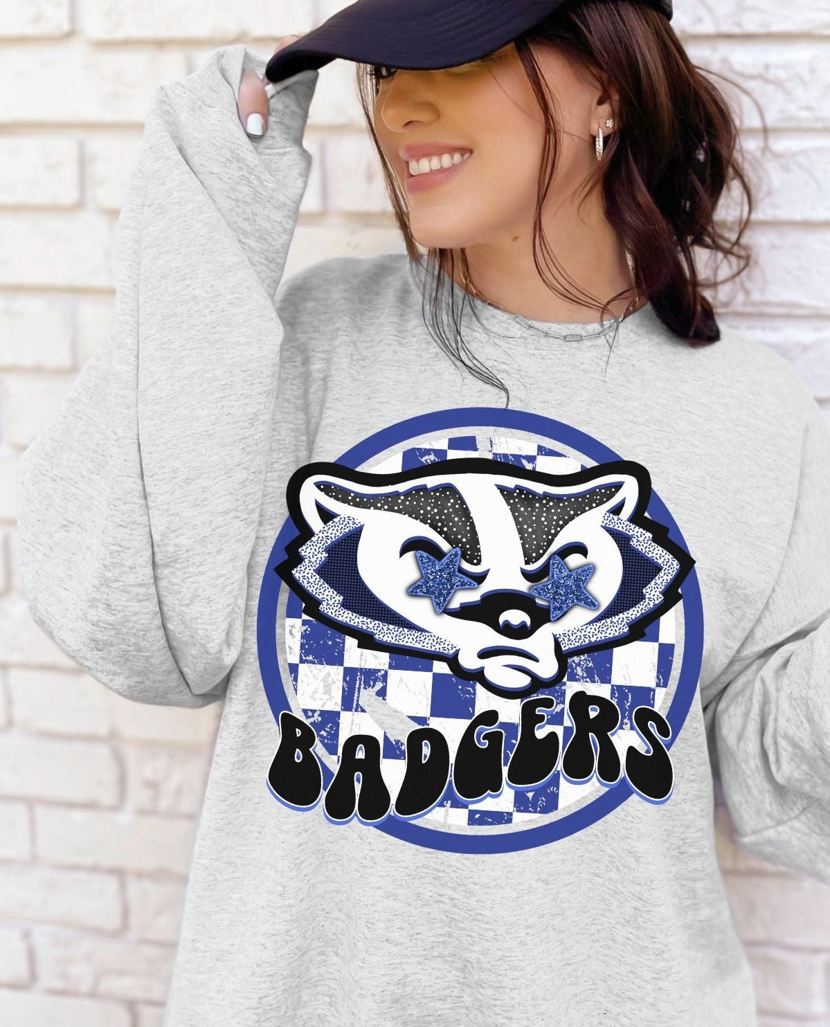 Preppy Badgers Sublimation or DTF Transfer