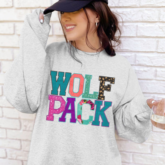 Wolfpack School Spirit Sublimation or DTF Transfer