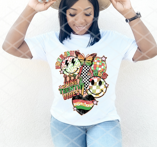 Juneteenth, Ready to Press Sublimation Transfer