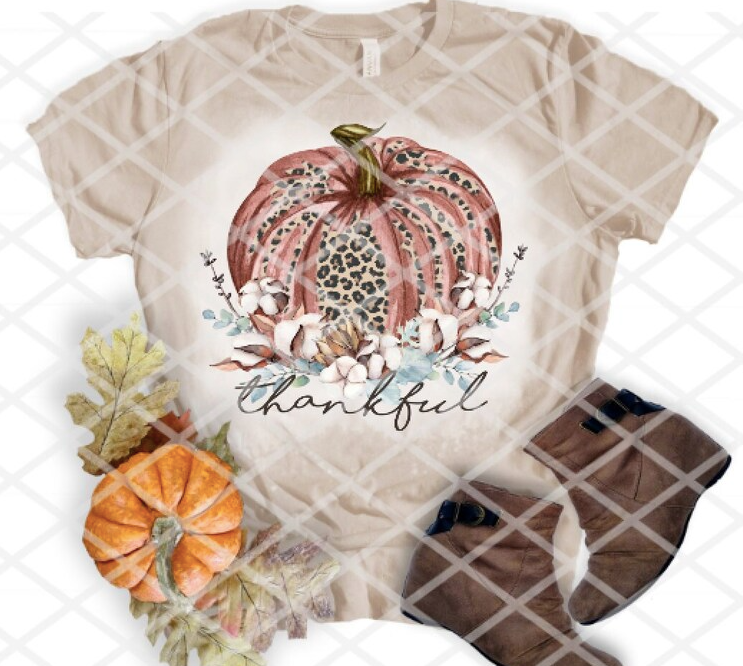 Thankful Pumpkin Sublimation or DTF Transfer