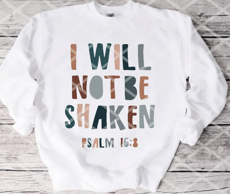 I will not be shaken, Ready to Press Transfer