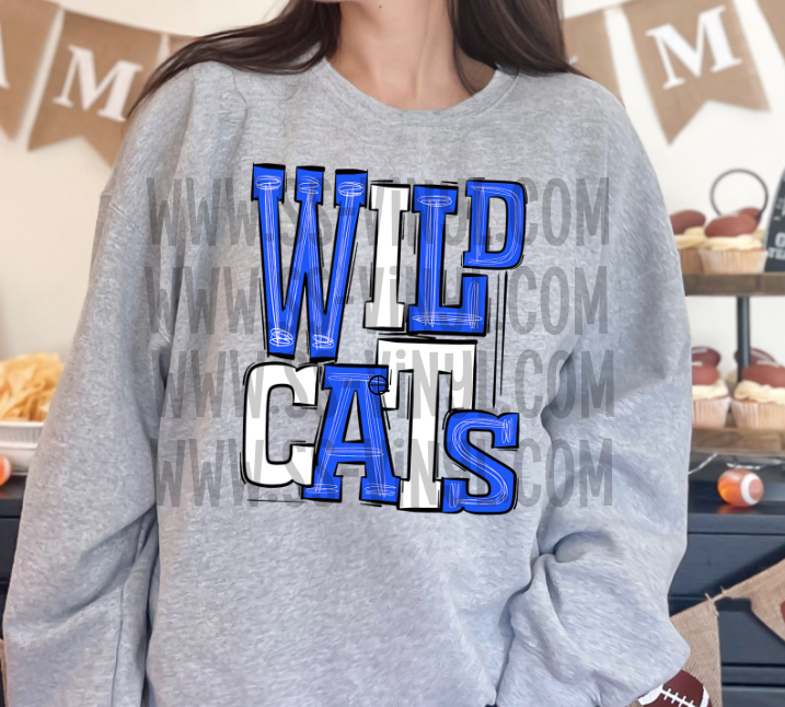 Wildcats Sublimation or DTF Transfer