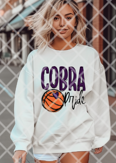 Cobra Pride/Spirit Any Sport Custom Sublimation or DTF Transfer