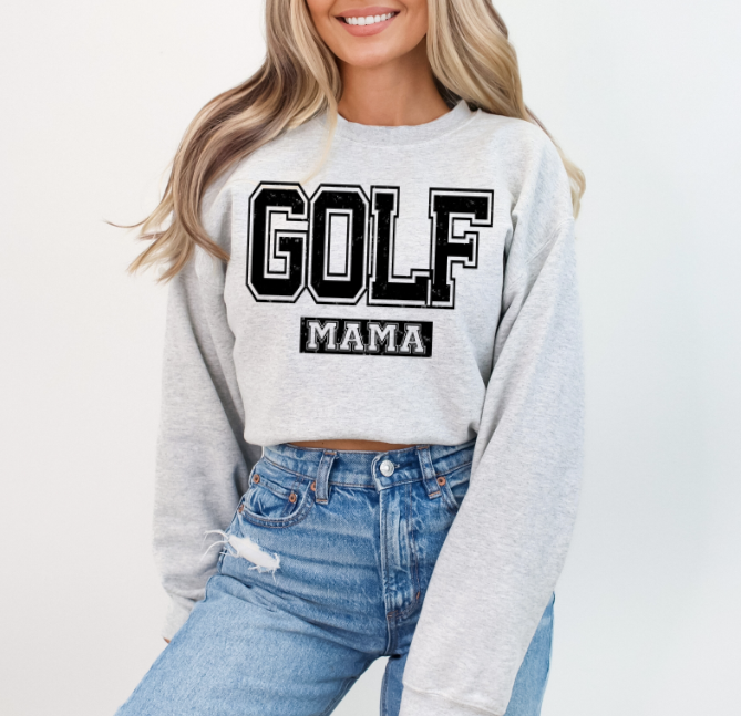 Golf Mama Sublimation or DTF Transfers