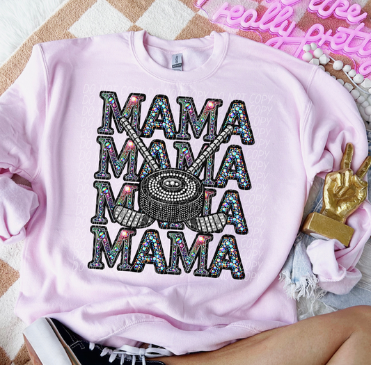 Hockey Mama Sublimation or DTF Transfers