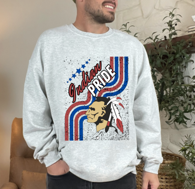 Retro Indians Sublimation or DTF Transfers