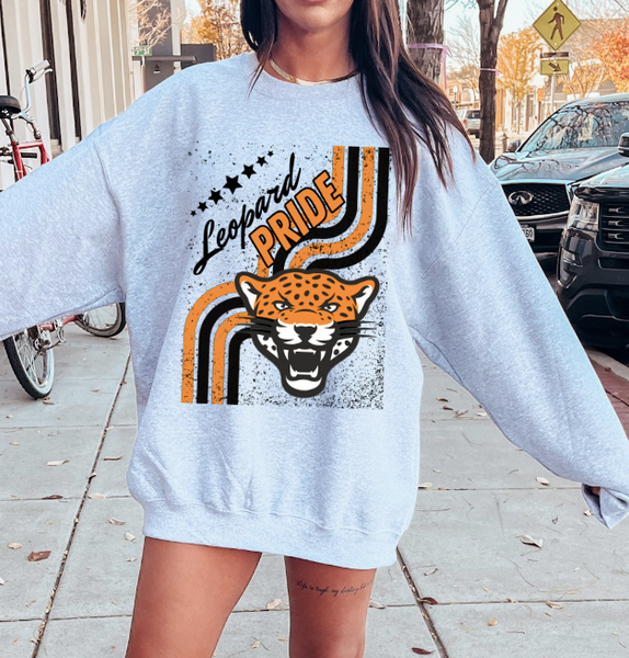 Retro Leopards Sublimation or DTF Transfers