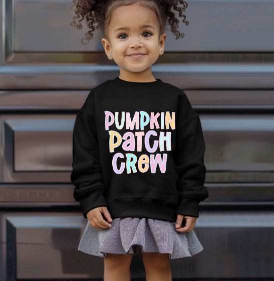 Pumpkin Patch Crew Sublimation or DTF Transfers