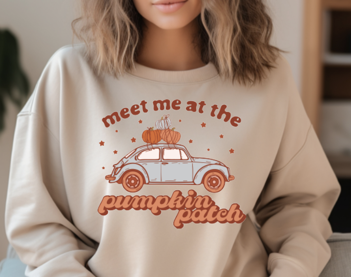 Meet me at the pumpkin patch Sublimation or DTF Transfers