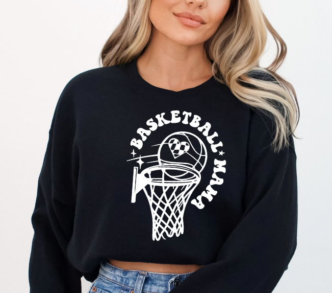 Basketball Mama Sublimation or DTF Transfers