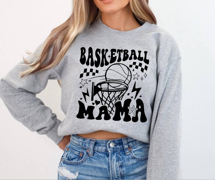 Basketball Mama Sublimation or DTF Transfers