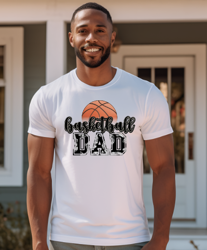 Basketball Dad Sublimation or DTF Transfers