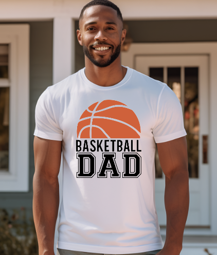 Basketball Dad Sublimation or DTF Transfers