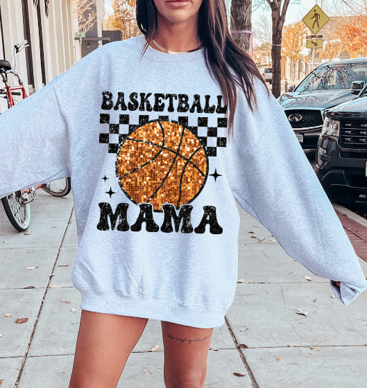 Basketball Mama Sublimation or DTF Transfers