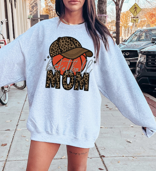 Basketball Mom Sublimation or DTF Transfers