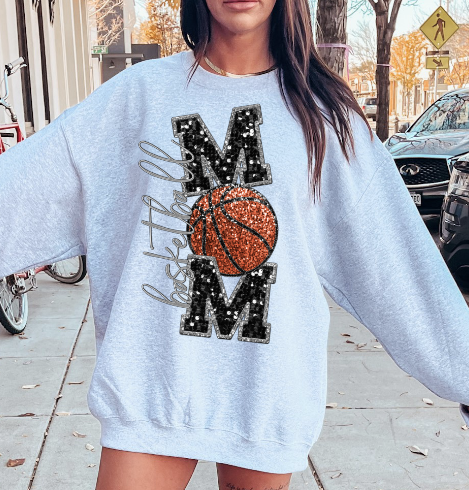 Basketball Mom Sublimation or DTF Transfers