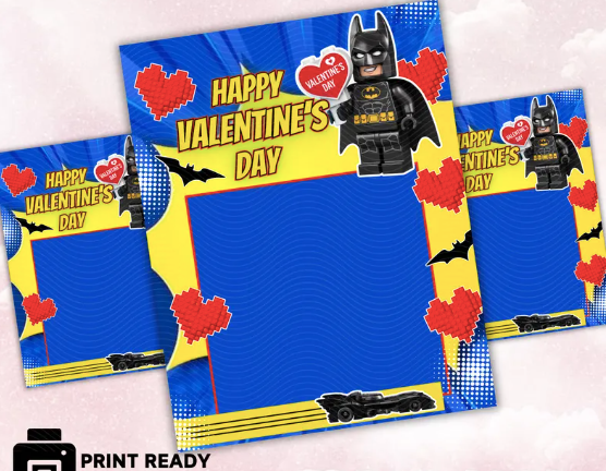 Kid Valentine's Day Treat Stickers for Poster Boards