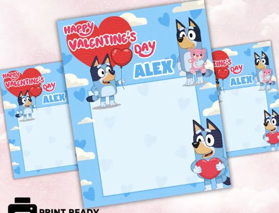 Kid Valentine's Day Treat Stickers for Poster Boards