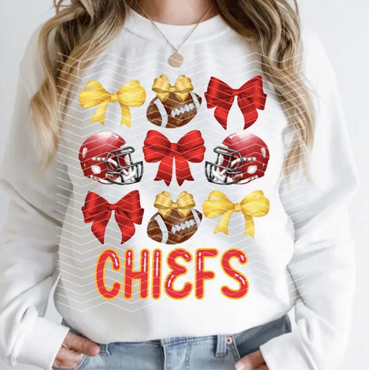 Chiefs Sublimation or DTF Transfers