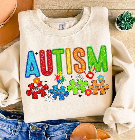 Autism, Sublimation Transfer