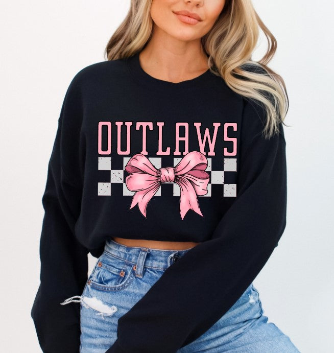 Outlaws School Spirit Sublimation or DTF Transfer