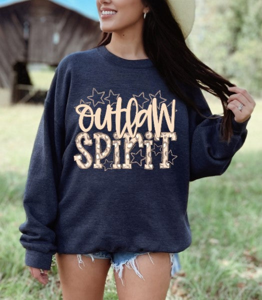 Outlaws School Spirit Sublimation or DTF Transfer