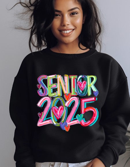 Senior 2025 Sublimation or DTF Transfer