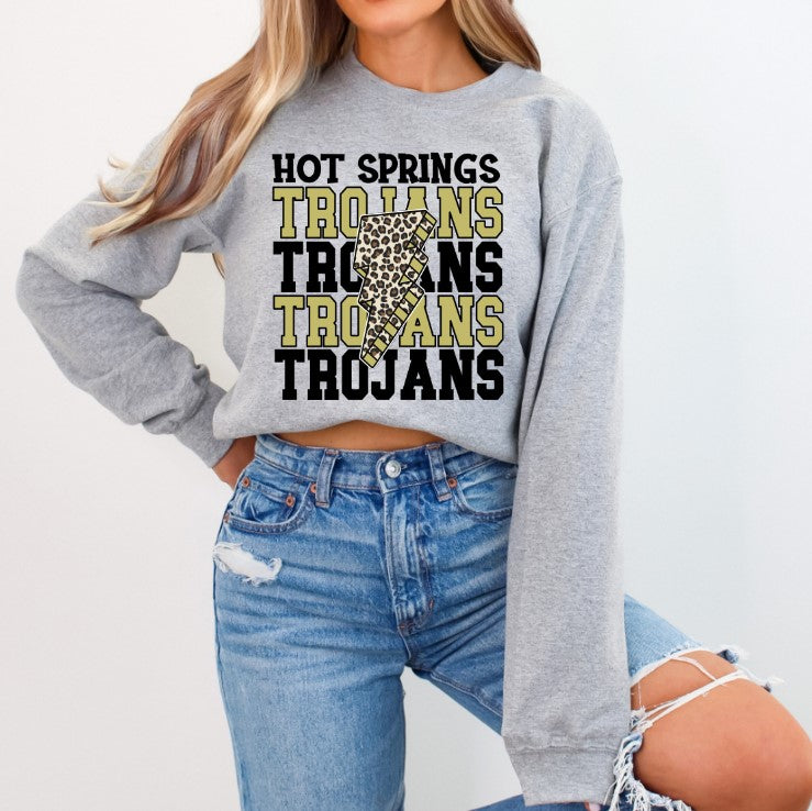 Trojans School Spirit Sublimation or DTF Transfers