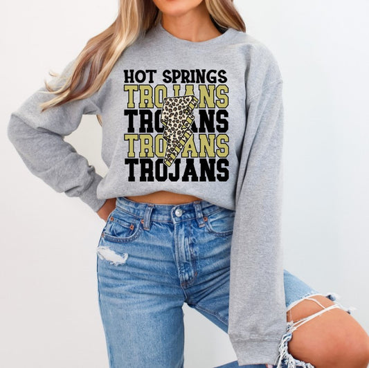 Trojans School Spirit Sublimation or DTF Transfers