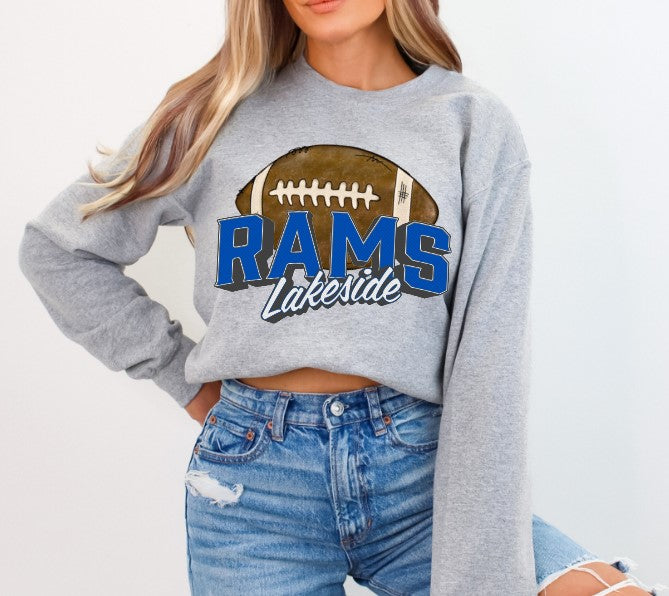 Rams (any sport) School Spirit Sublimation or DTF Transfers