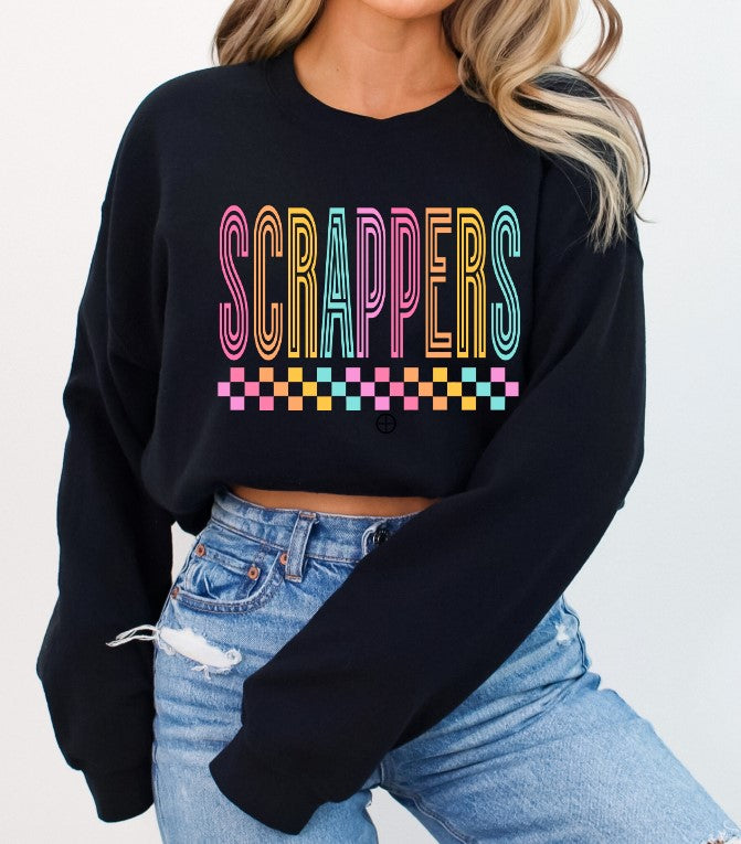 Scrappers Cheery School Spirit Sublimation or DTF Transfers