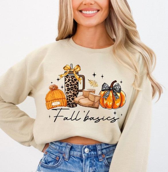 Fall Basics Sublimation or DTF Transfer