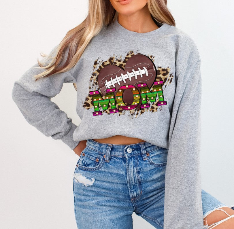 Football Mom Sublimation or DTF Transfers