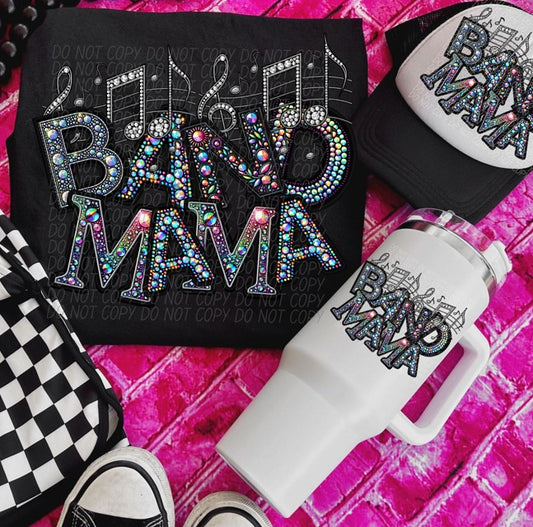 Band Mama Sublimation or DTF Transfers