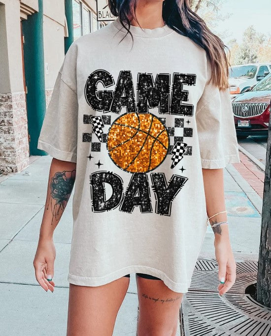 Basketball Game Day Sublimation or DTF Transfers