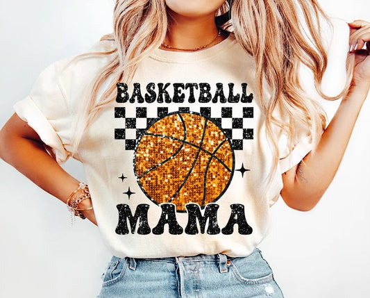 Basketball Mama Sublimation or DTF Transfers