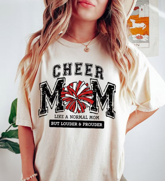 Cheer Mom (any color) Sublimation or DTF Transfers