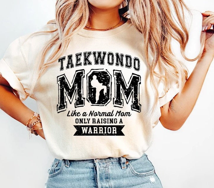 Taekwondo Mom Sublimation or DTF Transfers