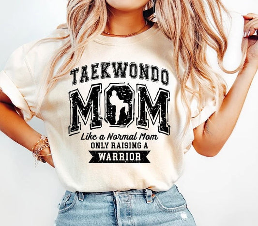 Taekwondo Mom Sublimation or DTF Transfers