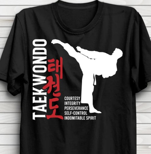 Taekwondo Sublimation or DTF Transfers