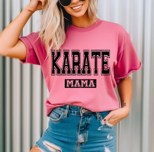 Karate Mama Sublimation or DTF Transfers