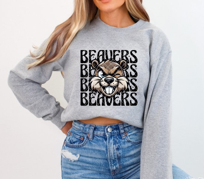 Beavers Wink Eye Sublimation or DTF Transfers