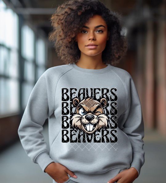 Beavers Wink Eye Sublimation or DTF Transfers